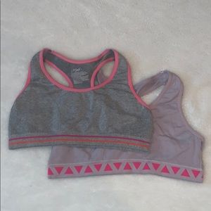 Youth sports bra